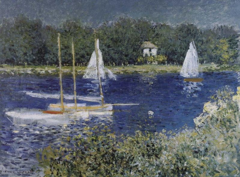 Claude Monet Hong Kong Argenteuil oil painting image